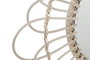 DKD Home Decor Espejo de Ratán 46x46x1,5 Natural