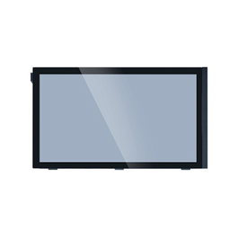 Lian LI Panel Lateral Izquierdo de Cristal Templado Negro para DAN Cases A3-mATX