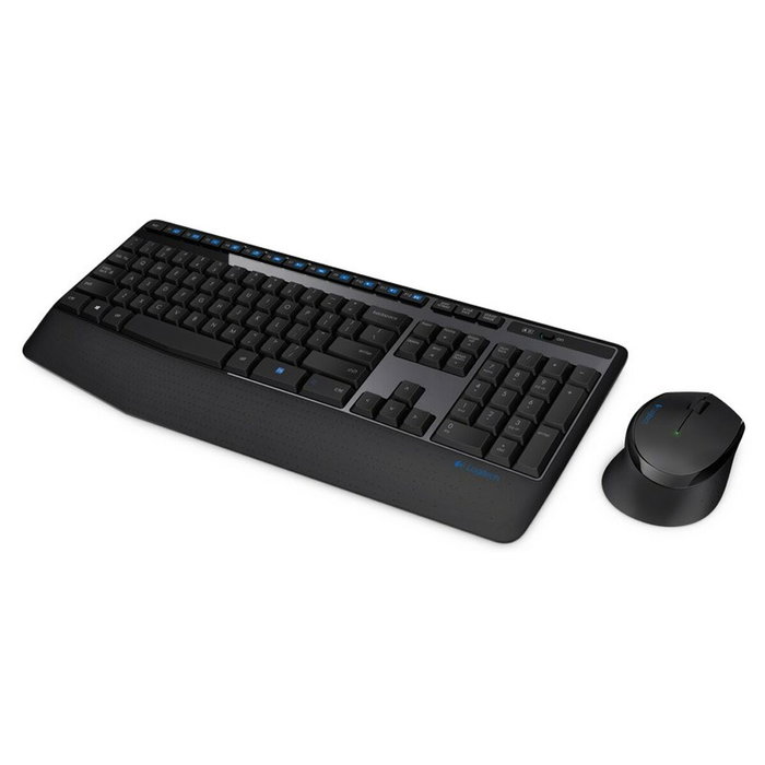 Logitech MK345 Combo de Teclado y Ratón Inalámbrico Negro