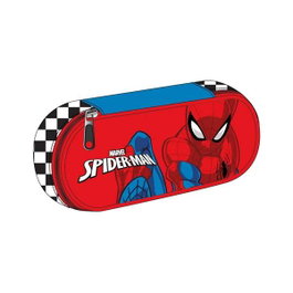 Cerdá Estuche Portatodo Ovalado Spiderman Rojo