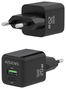 Aisens Cargador GaN 20W con USB-C PD3.0 y USB-A QC3.0, Negro