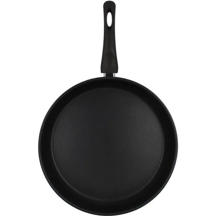 Menastyl 6020247 Sartén de Acero Inoxidable 28 cm Apta para Todo Tipo de Fuegos Incluida Inducción