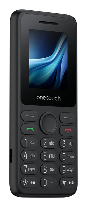 TCL OneTouch 5041 - Teléfono móvil para personas mayores, 4G, Dual SIM, Pantalla 1.8", Bluetooth 5.0, USB Tipo-C, Resistente IP54, Color Negro