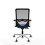 PIQUERAS Y CRESPO Silla de oficina Zulema Azul y Gris con Mecanismo Sincro/Traslack
