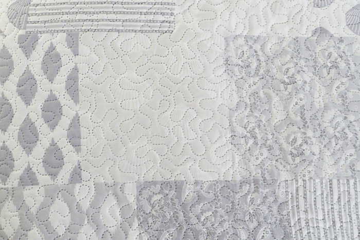 DKD Home Decor Colcha Beige Gris 270 x 270 cm