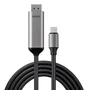 Lindy Cable de 1m USB tipo C a DisplayPort 8K 60Hz Bidireccional