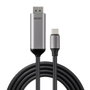 Lindy Cable de 1m USB tipo C a DisplayPort 8K 60Hz Bidireccional