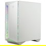 MSI MPG GUNGNIR 110R Torre Midi PC Gaming - Blanco, ATX/micro-ATX/Mini-ITX, Con 3 Ventiladores ARGB, Panel de Cristal Templado
