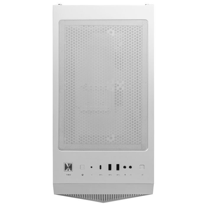 MSI MPG GUNGNIR 110R Torre Midi PC Gaming - Blanco, ATX/micro-ATX/Mini-ITX, Con 3 Ventiladores ARGB, Panel de Cristal Templado
