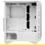 MSI MPG GUNGNIR 110R Torre Midi PC Gaming - Blanco, ATX/micro-ATX/Mini-ITX, Con 3 Ventiladores ARGB, Panel de Cristal Templado