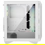 MSI MPG GUNGNIR 110R Torre Midi PC Gaming - Blanco, ATX/micro-ATX/Mini-ITX, Con 3 Ventiladores ARGB, Panel de Cristal Templado