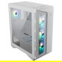 MSI MPG GUNGNIR 110R Torre Midi PC Gaming - Blanco, ATX/micro-ATX/Mini-ITX, Con 3 Ventiladores ARGB, Panel de Cristal Templado