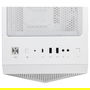 MSI MPG GUNGNIR 110R Torre Midi PC Gaming - Blanco, ATX/micro-ATX/Mini-ITX, Con 3 Ventiladores ARGB, Panel de Cristal Templado