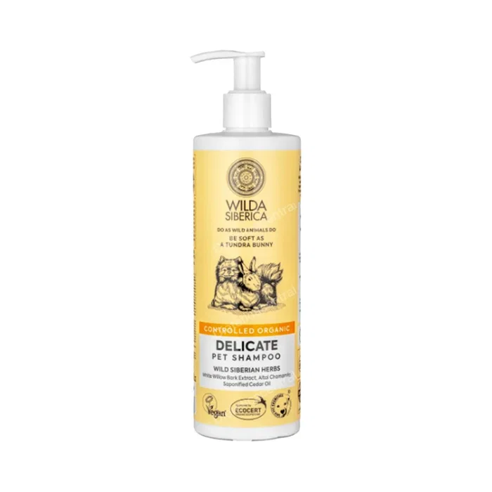WILDA VET Champú Delicado para Mascotas Pack 6x400ml WILDA VET Champú Delicado para Mascotas Pack 6x400ml