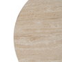 Mesa Centro Beige Piedra Mdf Decoración 70 X 70 X 38,50 cm