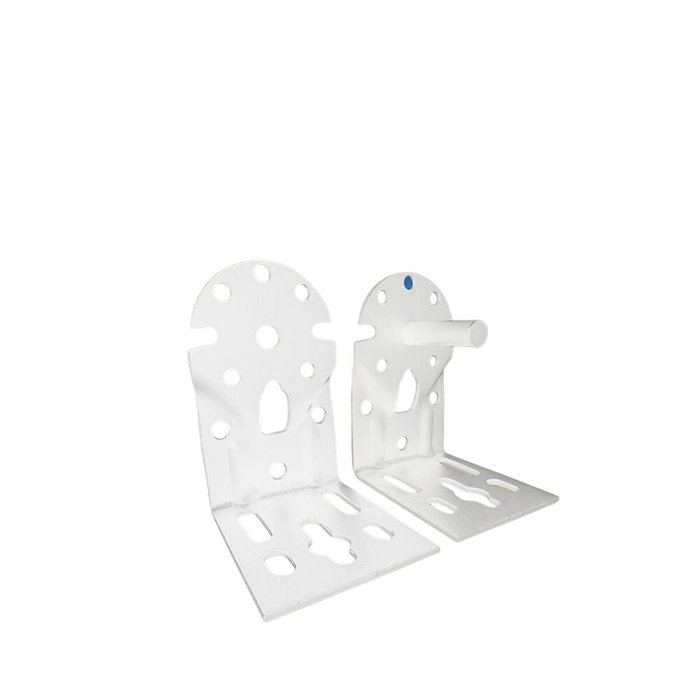Micel Soportes eje toldo modelo tld08 de acero acabado blanco