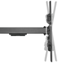 AISENS Soporte Pro Giratorio, Inclinable Y Nivelable Para Monitor/TV De 43-80" 50kg Negro