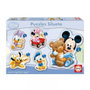 Educa Borrás Baby Mickey Mouse Puzle de 5 Piezas