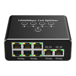 ALLNET ALL-NS1005 Switch de red de 5 puertos 1GbE sin ventilador