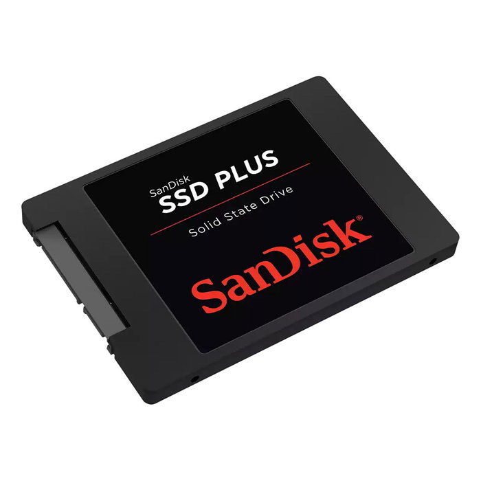 Sandisk SSD Plus 250GB SATA III 2.5" Disco Sólido Interno - Lectura 545MB/s, Escritura 505MB/s, 6 Gbit/s, 3D NAND