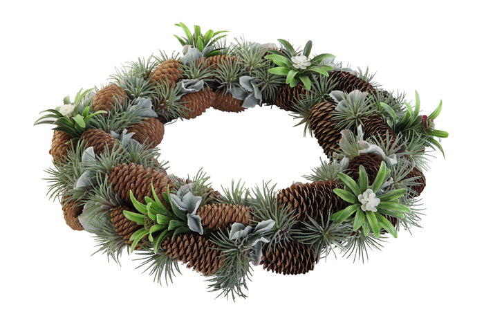 DKD Home Decor Centro de Mesa PP Verde