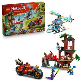 LEGO NINJAGO 71857 Casa del árbol Ninja y vehículos