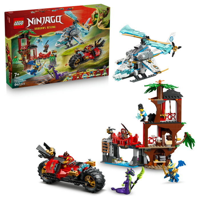 LEGO NINJAGO 71857 Batalla de Vehículos Ninja junto a la Casa del Árbol LEGO NINJAGO 71857 Batalla de Vehículos Ninja junto a la Casa del Árbol