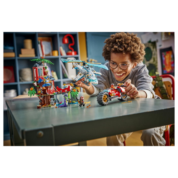 LEGO NINJAGO 71857 Batalla de Vehículos Ninja junto a la Casa del Árbol LEGO NINJAGO 71857 Batalla de Vehículos Ninja junto a la Casa del Árbol