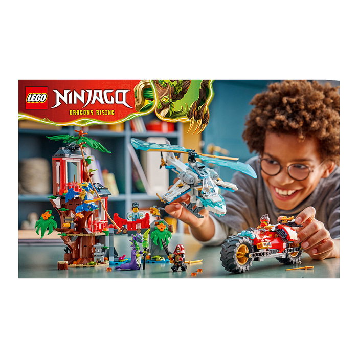 LEGO NINJAGO 71857 Batalla de Vehículos Ninja junto a la Casa del Árbol LEGO NINJAGO 71857 Batalla de Vehículos Ninja junto a la Casa del Árbol