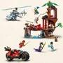 LEGO NINJAGO 71857 Casa del Árbol Ninja y Vehículos - Set de Construcción para Niños de 7+ Años