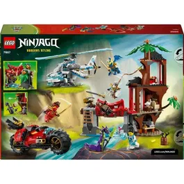 LEGO NINJAGO 71857 Casa del Árbol Ninja y Vehículos - Set de Construcción para Niños de 7+ Años