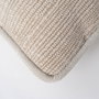 Cojín Beige Poliester 50 X 30 cm (Set de 2)