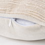 Cojín Beige Poliester 50 X 30 cm (Set de 2)