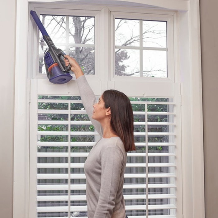 Aspirador de mano black & decker bhhv520bfp sin bolsa negro, violeta