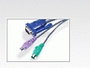 Aten Cable KVM VGA y PS/2 de 1,8 m, Conector HDB-15 + 2 x PS/2 a SPHD-15