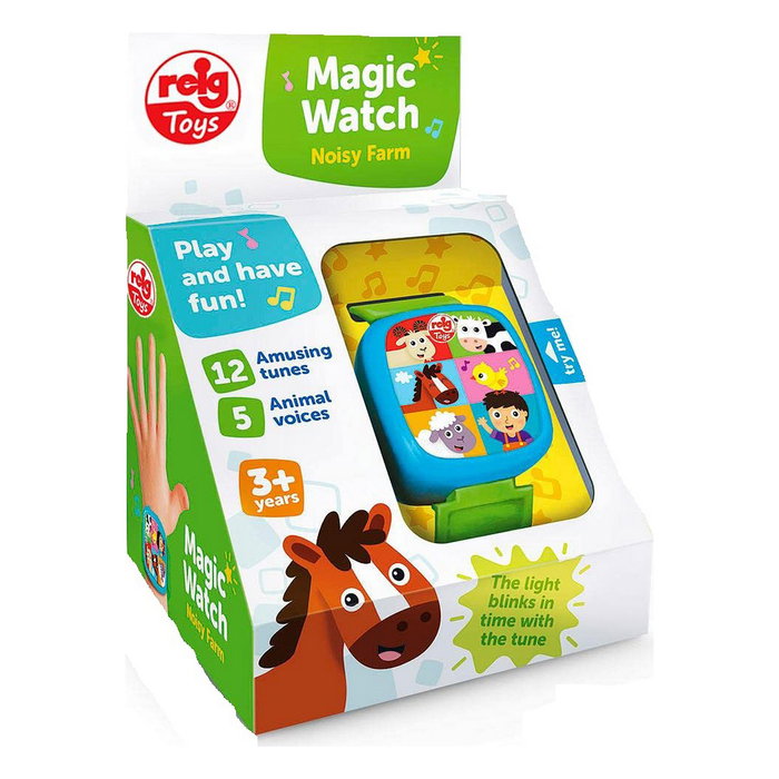 Reig Reloj Interactivo Mágico Animales Granja