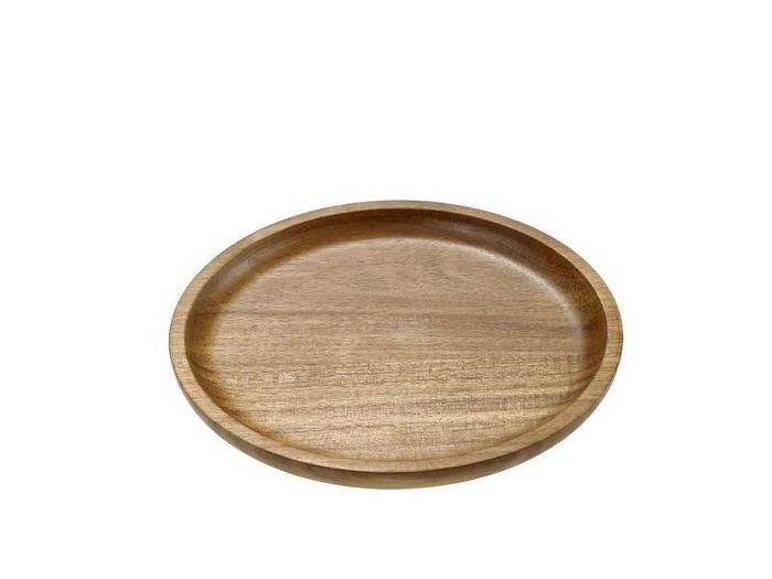 Leone Tabla Redonda Madera de Acacia Diámetro 20 cm Alto 2 cm Leone Tabla Redonda Madera de Acacia Diámetro 20 cm Alto 2 cm