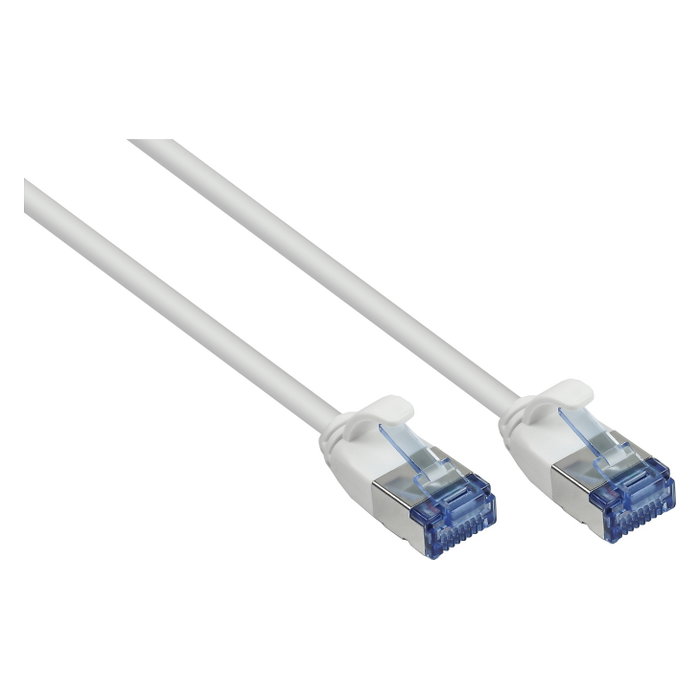 GoodConnections RNS® Patchkabel SlimLine Cat.6A U/FTP PiMF 0,25m weiß GoodConnections RNS® Patchkabel SlimLine Cat.6A U/FTP PiMF 0,25m weiß