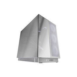 Mars Gaming MCNOVA3 Caja Gaming E-ATX Torre Abierta XXL, Soporte Vertical GPU, Compatible Watercooling 360mm, USB-C, Sin Fuente