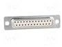 HARTING Conector D-Sub de 25 pines hembra para transferencia de datos