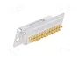 HARTING Conector D-Sub de 25 pines hembra para transferencia de datos
