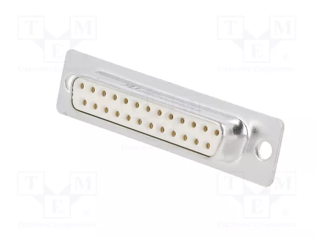HARTING Conector D-Sub de 25 pines hembra para transferencia de datos