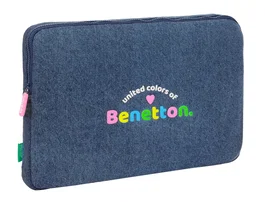 Safta Funda Para Portatil 15,6'' Benetton Denim