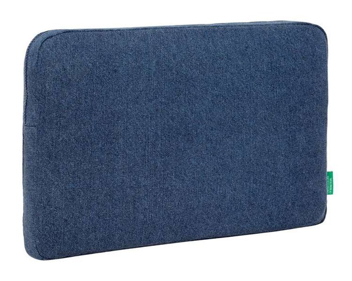 Funda para Portátil Benetton Denim Azul 15,6'' 39,5 x 27,5 x 3,5 cm