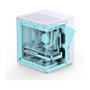 Jonsbo TK-1 2.0 Micro-ATX Gehäuse, Tempered Glass - blanco