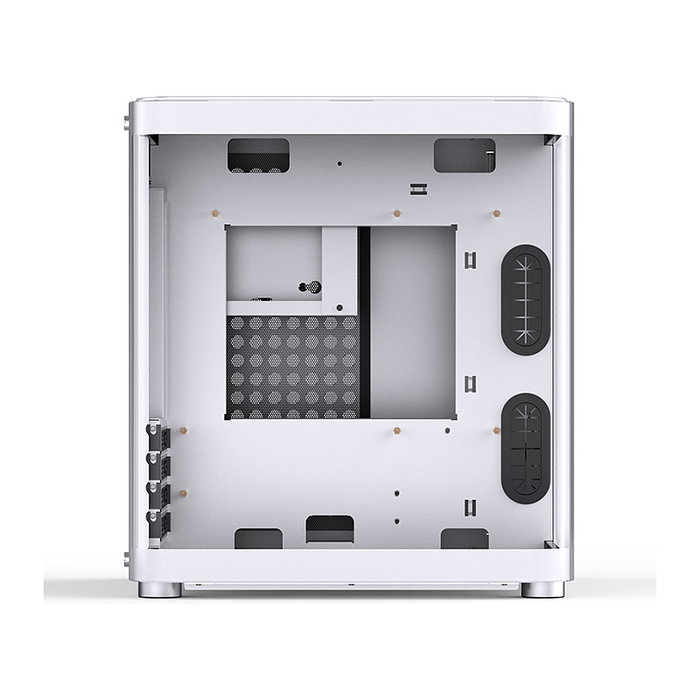 Jonsbo TK-1 2.0 Micro-ATX Gehäuse, Tempered Glass - blanco