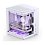 Jonsbo TK-1 2.0 Micro-ATX Gehäuse, Tempered Glass - blanco