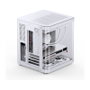 Jonsbo TK-1 2.0 Micro-ATX Gehäuse, Tempered Glass - blanco