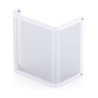 Jonsbo TK-1 2.0 Micro-ATX Gehäuse, Tempered Glass - blanco