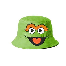 Oscar Gorro Infantil Tipo Pescador Bucke Face para Niño 8 Años, Algodón, Circunferencia 50 cm, Color Verde